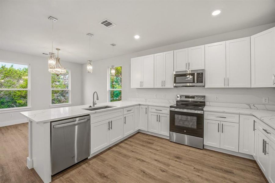 Furnished interior view inside a new home in , Granbury (Image 13).