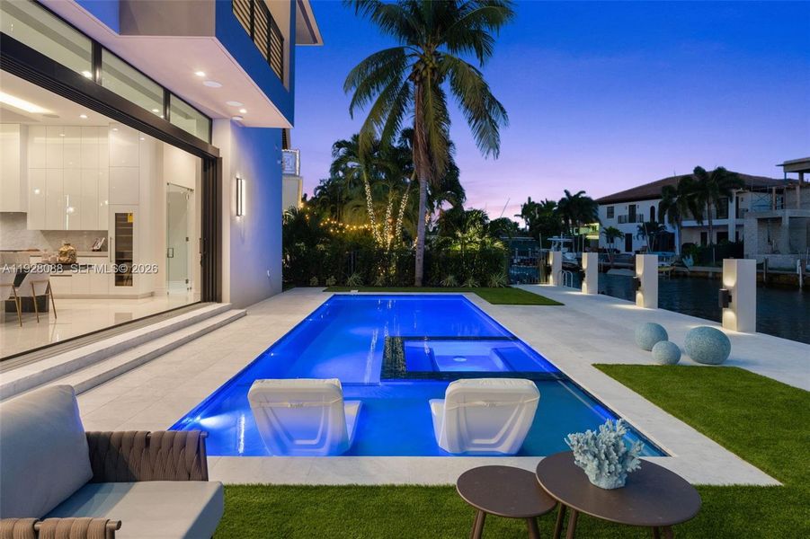 Exterior details and patio area of a home in , Lighthouse Point (Image 29).