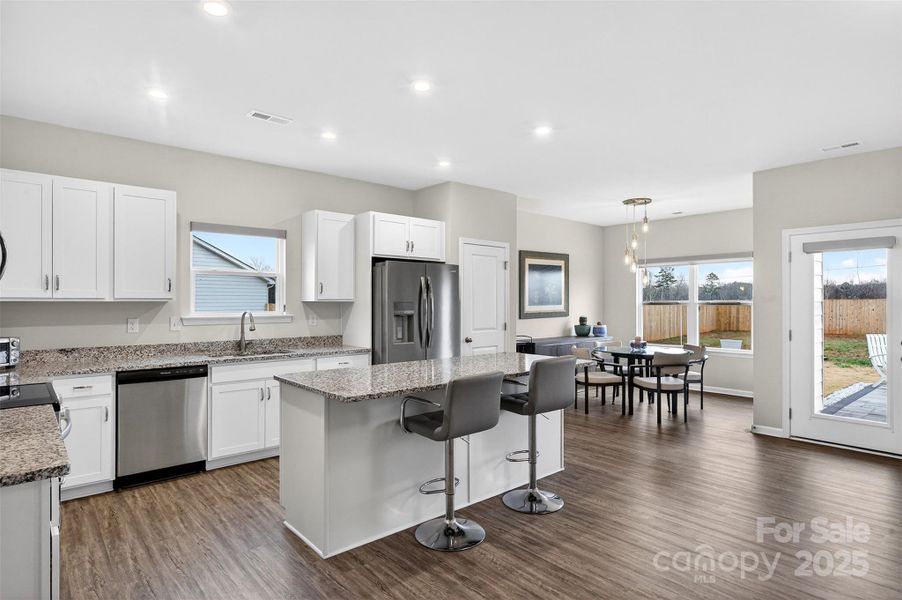 Furnished interior view inside a new home in Saddlebrook, Sherrills Ford (Image 17).
