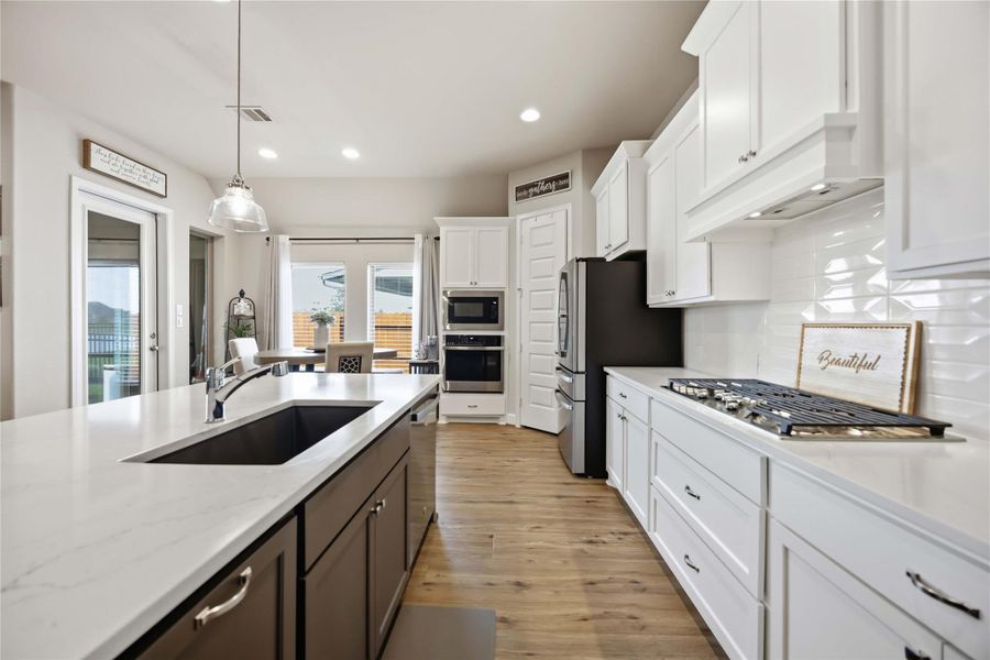 Furnished interior view inside a new home in , Manvel (Image 19). Furnished interior view inside a new home in , Manvel (Image 19).