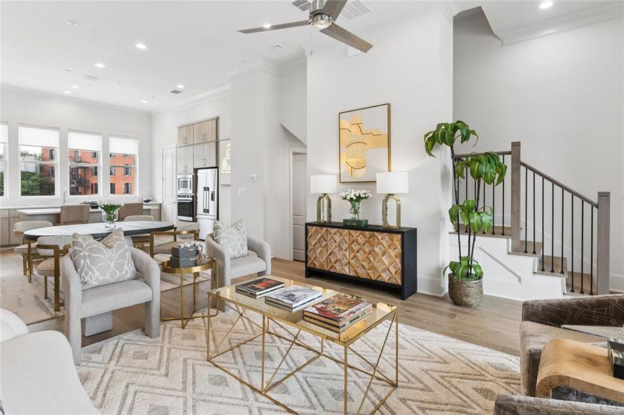 Image of model home with similar floorplan. Image of model home with similar floorplan.