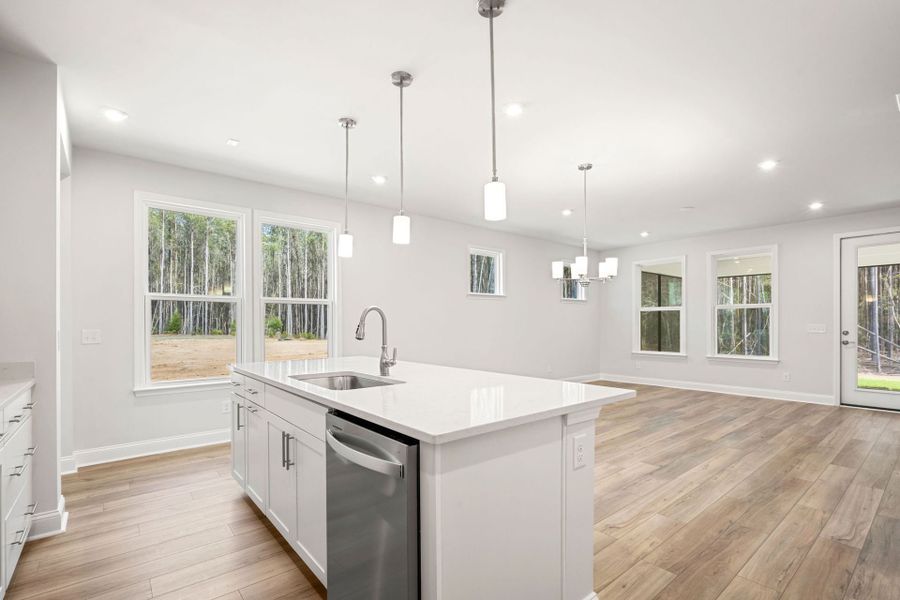 Furnished interior view inside a new home in Sun City Hilton Head, Bluffton (Image 6).