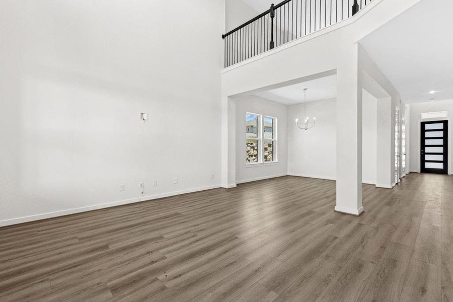 Spacious, unfurnished interior of a new home in University Heights, Round Rock (Image 21).