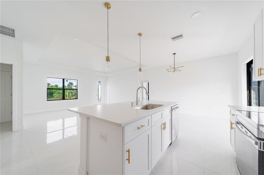 Furnished interior view inside a new home in , Port Charlotte (Image 3). Furnished interior view inside a new home in , Port Charlotte (Image 3).
