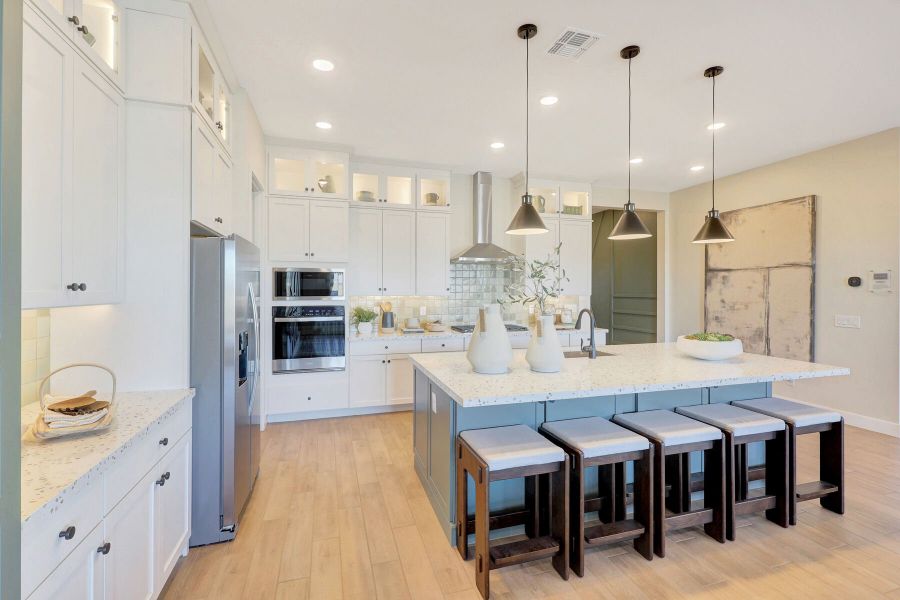 Representative furnished interior of a home built from the Garnet by Mattamy Homes in Las Ventanas, Goodyear (Image 17).