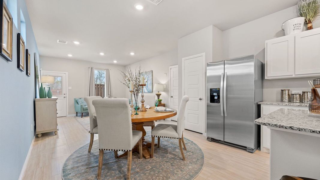 Furnished interior view inside a new home in Orchard Village, Fort Worth (Image 21).
