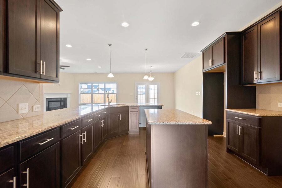 Representative furnished interior of a home built from the Bladen by Caviness & Cates Communities in Maggie Way, Wendell (Image 115).