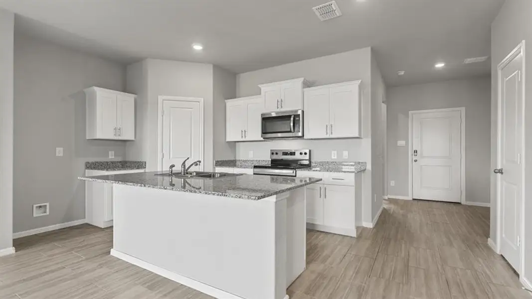 Furnished interior view inside a new home in Rosewood at Beltmill, Fort Worth (Image 7).
