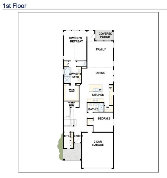 Floor Plan - 1st Floor