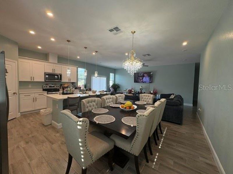Furnished interior view inside a new home in , Lake Wales (Image 9).