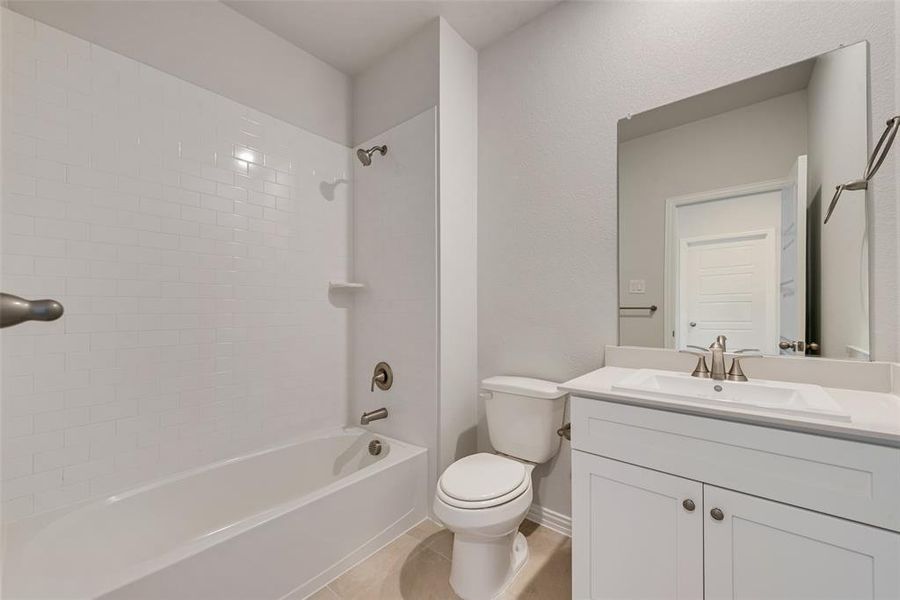 Furnished interior view inside a new home in City Point, North Richland Hills (Image 7).