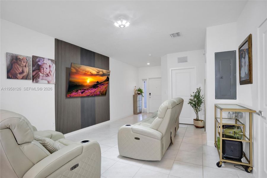 Furnished interior view inside a new home in Sebastian Isles, Florida City (Image 20).
