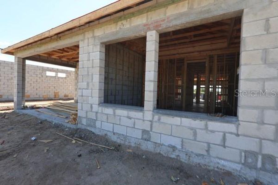 In-progress construction of a new home in North River Ranch – Garden Series, Parrish, FL (Image 11).