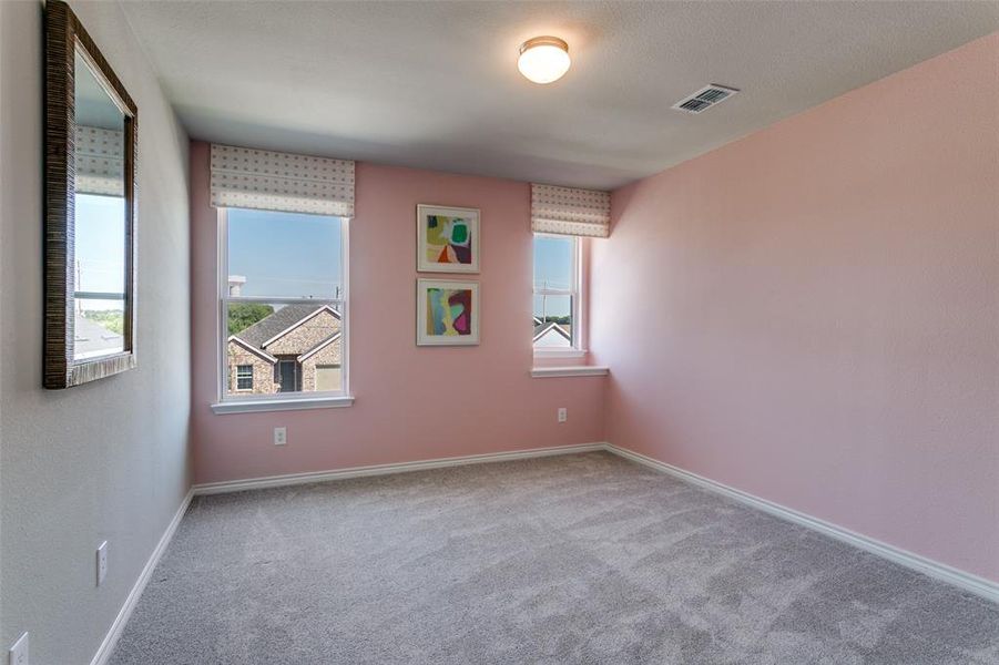 Spacious, unfurnished interior of a new home in The Preserve, Justin (Image 28).