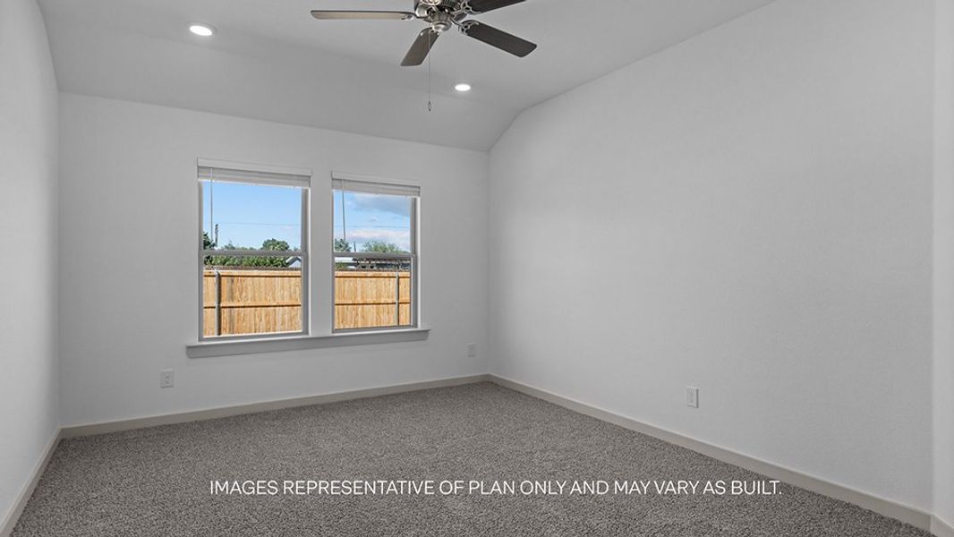 Spacious, unfurnished interior of a new home in Overlook West, Wolfforth (Image 10).