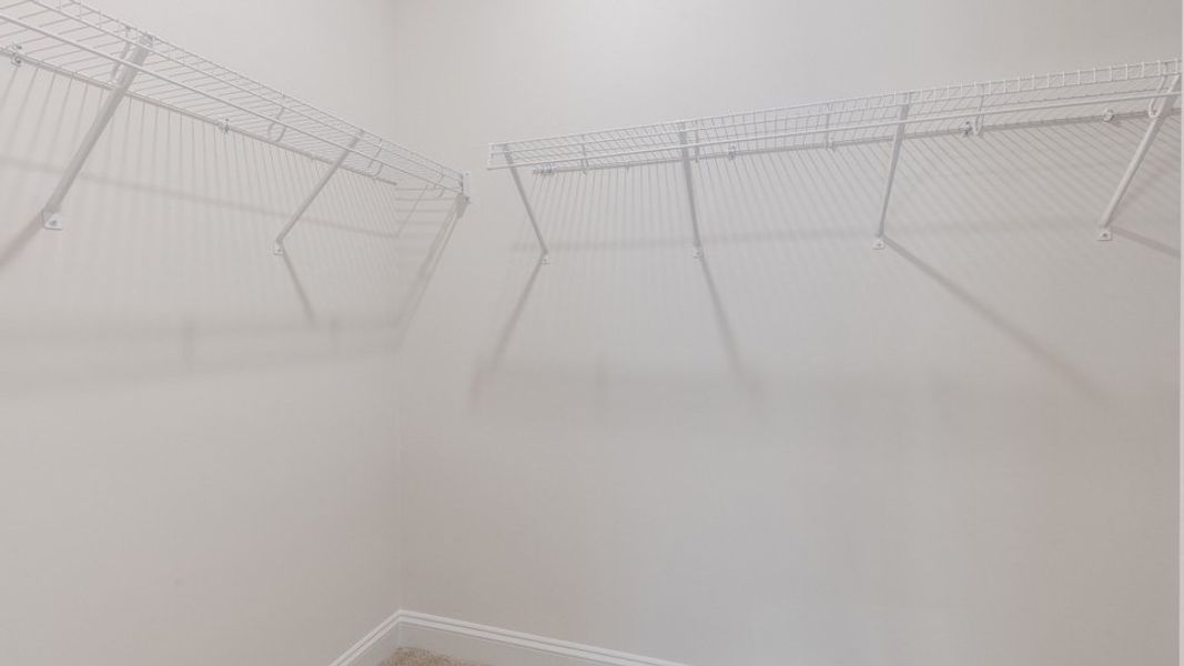 Representative unfurnished interior of a home built from the Savannah by D.R. Horton in The Meadows at Kinsley, Jamestown (Image 16).