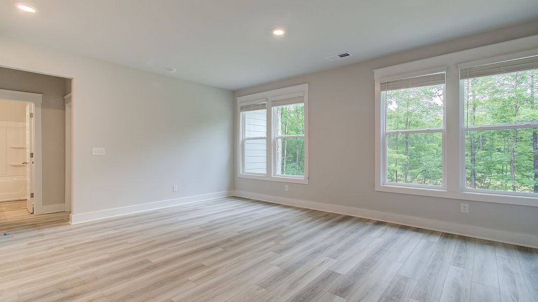 Representative furnished interior of a home built from the Emerson II by DRB Homes in Saddleridge, Senoia (Image 13). Representative furnished interior of a home built from the Emerson II by DRB Homes in Saddleridge, Senoia (Image 13).