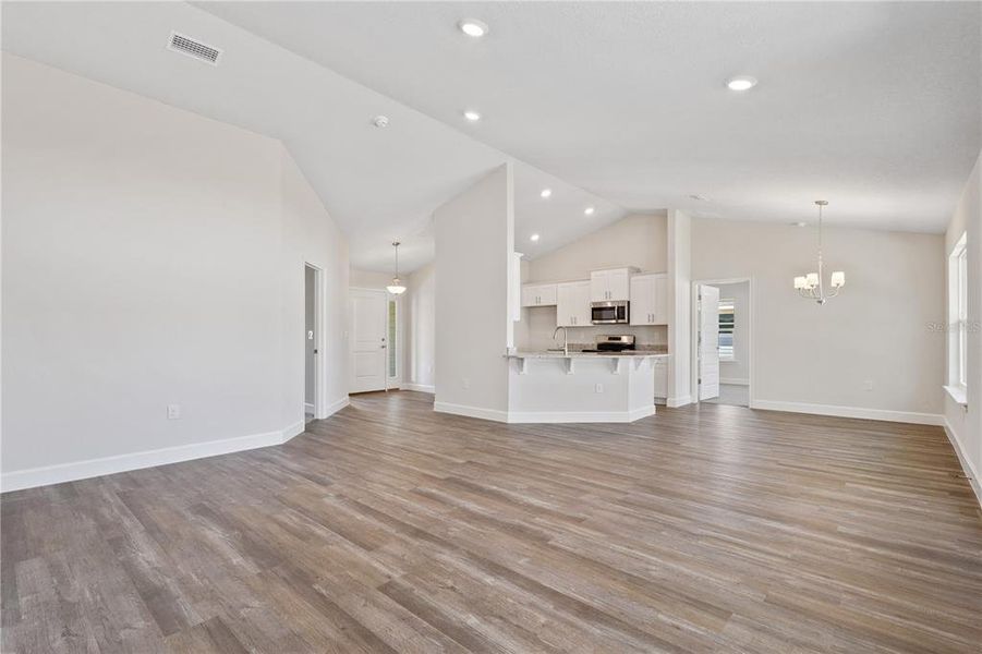 Spacious, unfurnished interior of a new home in The Preserve at Laurel Lake, Lake City (Image 18). Spacious, unfurnished interior of a new home in The Preserve at Laurel Lake, Lake City (Image 18).