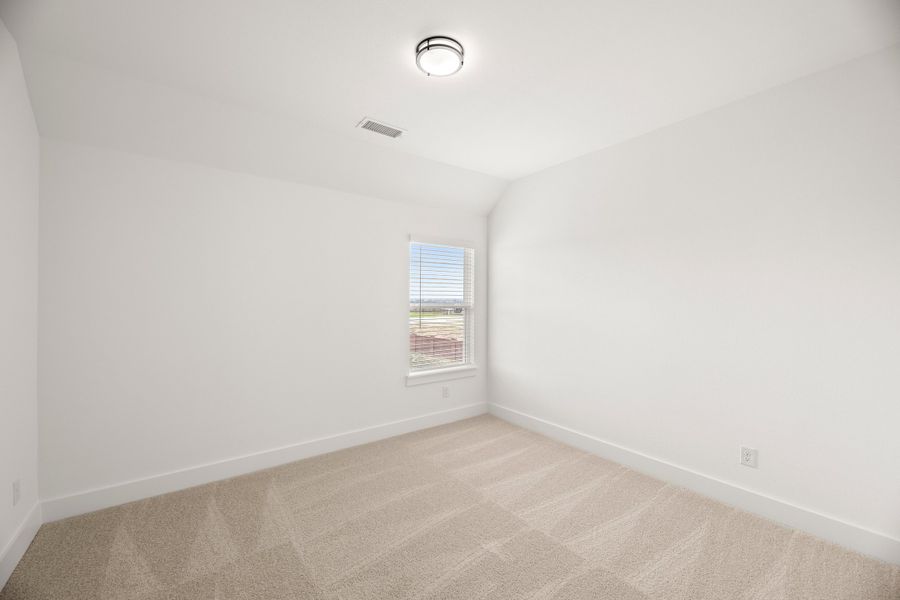 Representative unfurnished interior of a home built from the Courage by Rockwell Homes in Anna Ranch, Anna (Image 40). Representative unfurnished interior of a home built from the Courage by Rockwell Homes in Anna Ranch, Anna (Image 40).