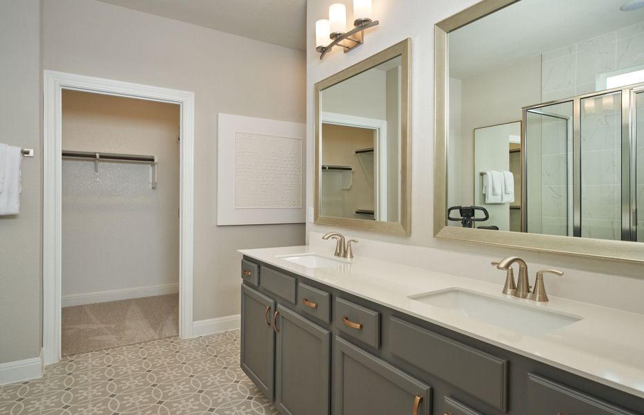 Owner's Bathroom with Double Vanity