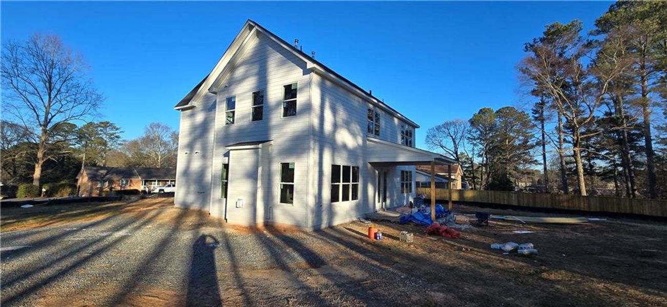 In-progress construction of a new home in , Marietta, GA (Image 21). In-progress construction of a new home in , Marietta, GA (Image 21).