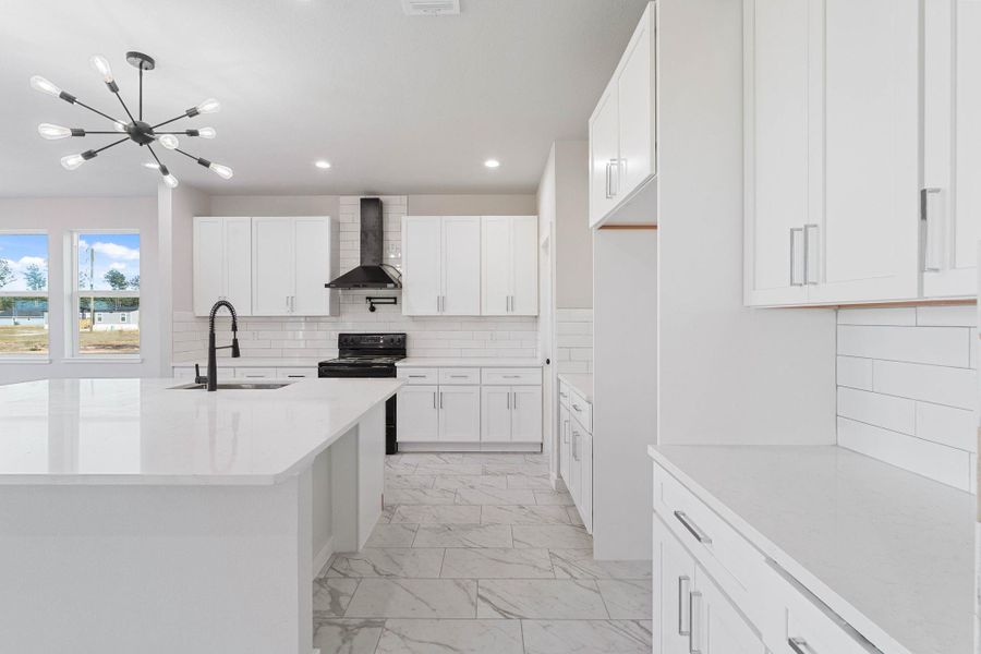 Furnished interior view inside a new home in , Conroe (Image 9).