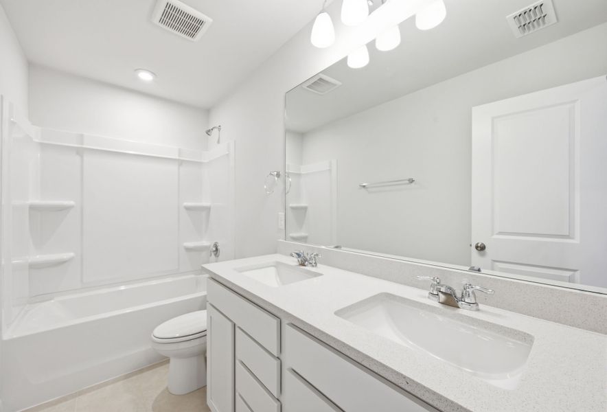 Furnished interior view inside a new home in Carriage Estates, Lexington (Image 11).