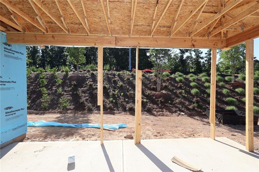 In-progress construction of a new home in , Gainesville, GA (Image 5).