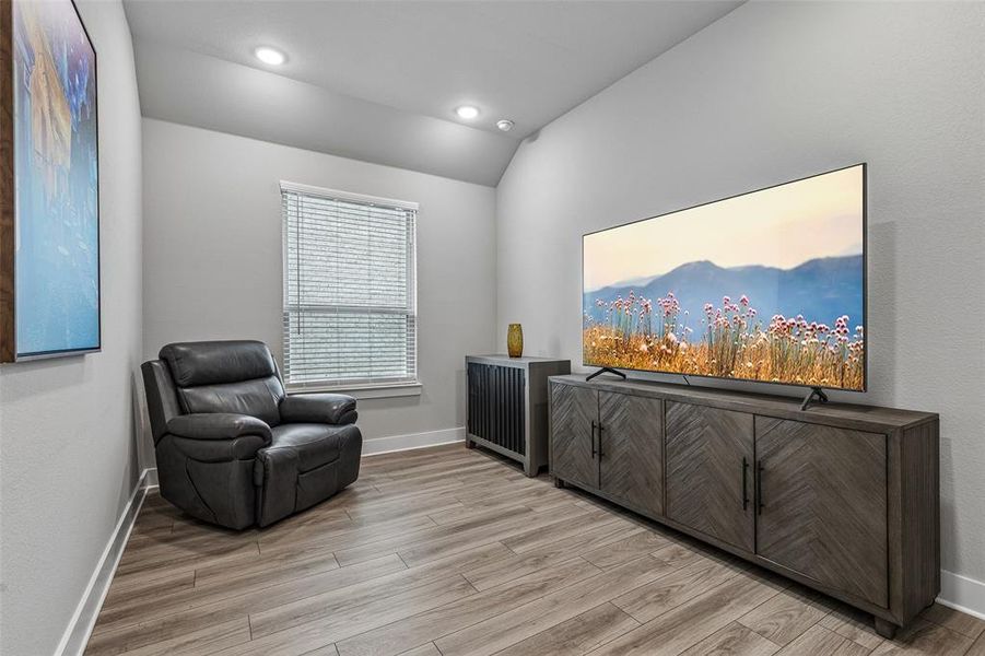 Furnished interior view inside a new home in , Little Elm (Image 25).