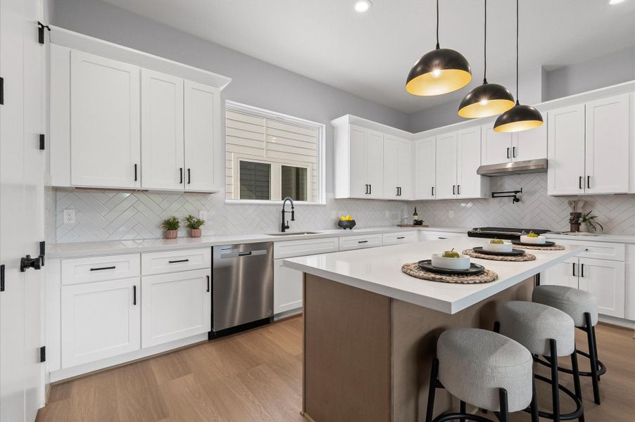 Furnished interior view inside a new home in , Houston (Image 14). Furnished interior view inside a new home in , Houston (Image 14).