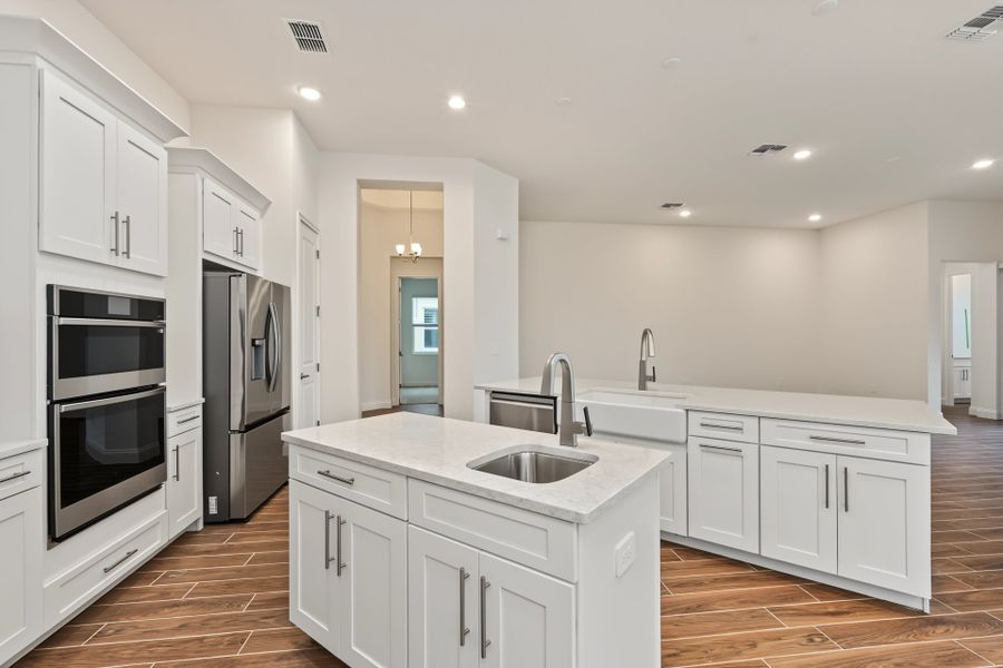 Furnished interior view inside a new home in Tamarack at Two Rivers, Zephyrhills (Image 7). Furnished interior view inside a new home in Tamarack at Two Rivers, Zephyrhills (Image 7).
