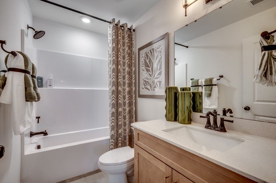Representative furnished interior of a home built from the Sterling by Beazer Homes in Northbrook, Murrells Inlet (Image 13).
