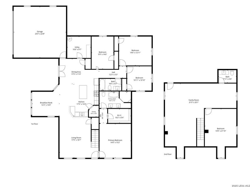 2D floor plan layout of this home in , Natalia, TX (Image 6).