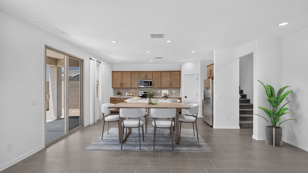 Furnished interior view inside a new home in Artisan at Asante, Surprise (Image 10).
