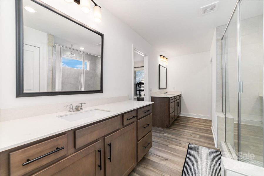 Furnished interior view inside a new home in Cannon Run, Concord (Image 11).