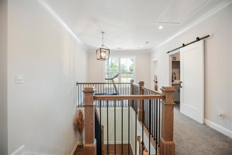 Furnished interior view inside a new home in , Acworth (Image 20).