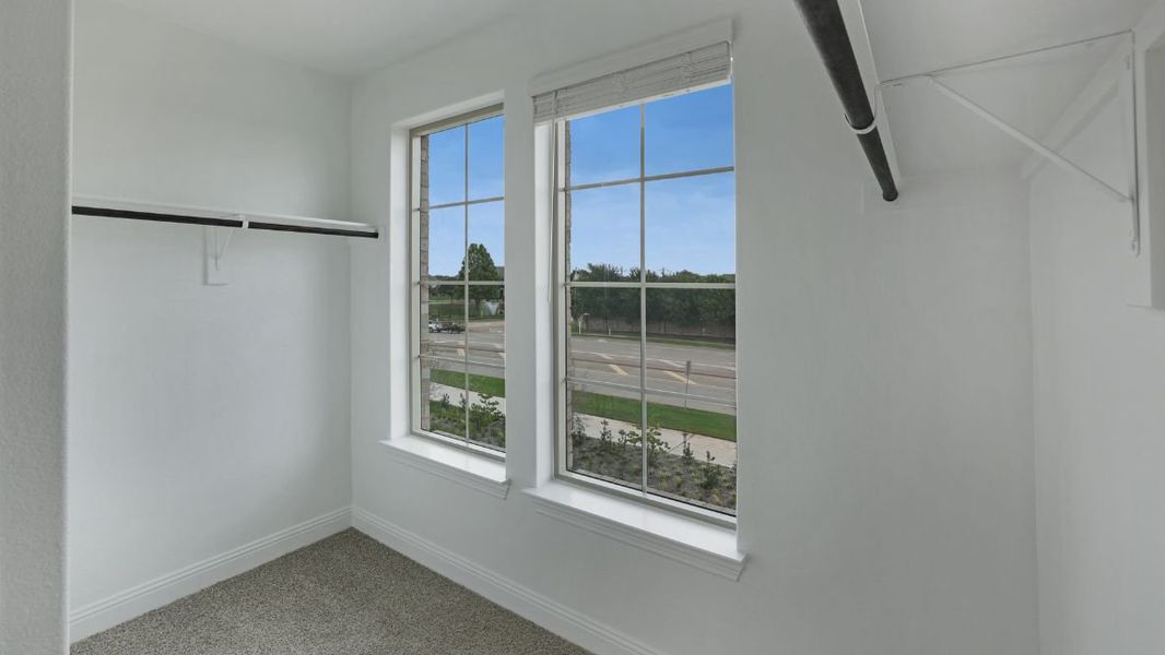 Representative unfurnished interior of a home built from the Appaloosa by D.R. Horton in The Avenue, Allen (Image 29).