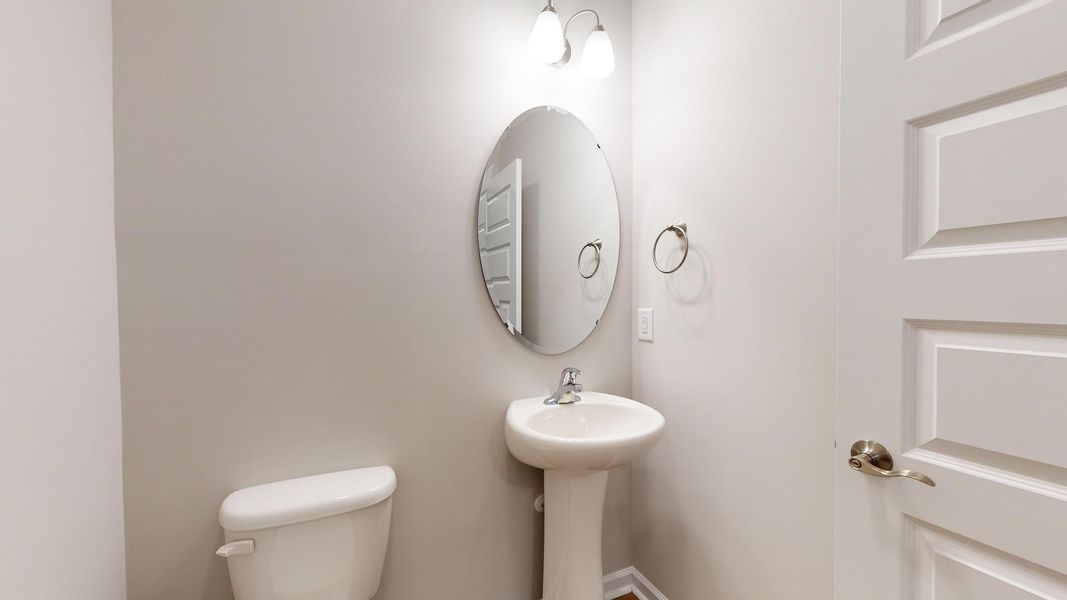 Representative furnished interior of a home built from the Thornwood A by JC Jackson Homes,LLC in Heritage Pointe, Newport (Image 6).