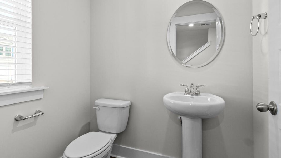 Furnished interior view inside a new home in Townes at Seabrooke, Leland (Image 11).