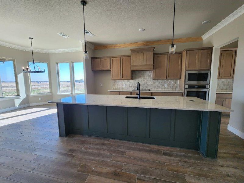 Furnished interior view inside a new home in Rocky Top, Krum (Image 7). Furnished interior view inside a new home in Rocky Top, Krum (Image 7).