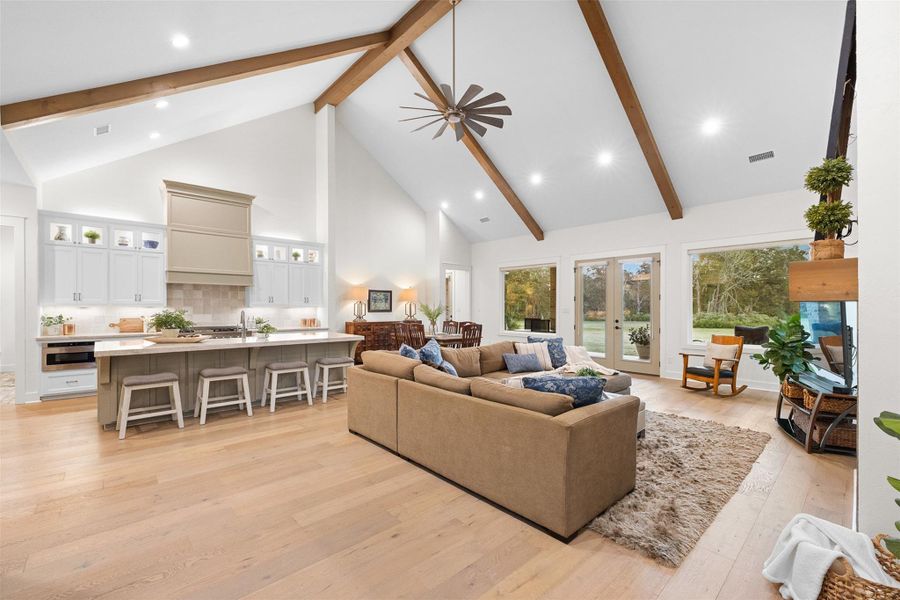 Furnished interior view inside a new home in , College Station (Image 4).