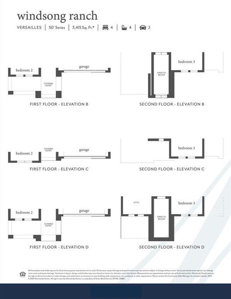 You'll find elevation B in this dream home!