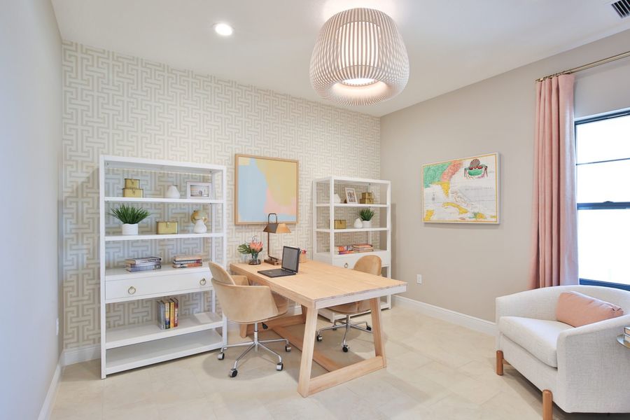 Representative furnished interior of a home built from the Honor by Neal Communities in Palm Grove, Bradenton (Image 13).