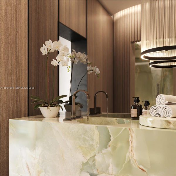 Close-up of interior finishes inside a home in , Miami (Image 9). Close-up of interior finishes inside a home in , Miami (Image 9).