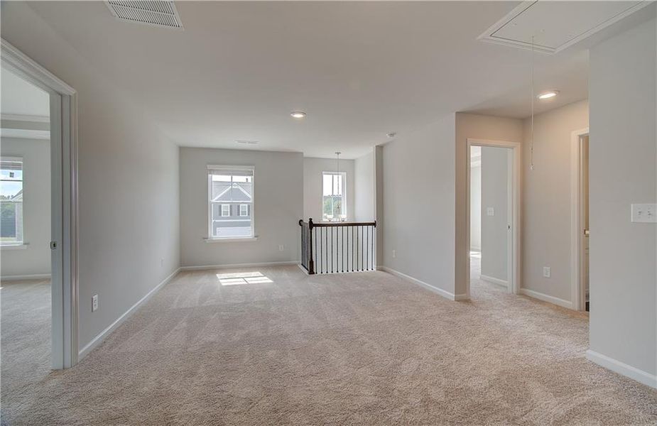 Spacious, unfurnished interior of a new home in Chapel Hill, Newnan (Image 19). Spacious, unfurnished interior of a new home in Chapel Hill, Newnan (Image 19).