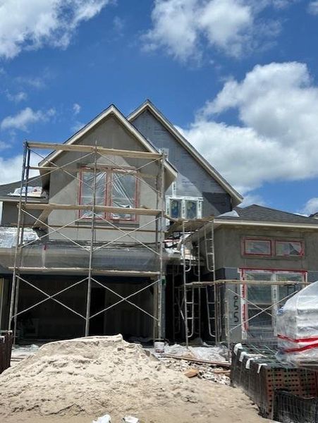 In-progress construction of a new home in , Missouri City, TX (Image 8).