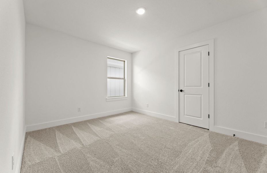 Spacious, unfurnished interior of a new home in Saddleback at Santa Rita Ranch, Liberty Hill (Image 23). Spacious, unfurnished interior of a new home in Saddleback at Santa Rita Ranch, Liberty Hill (Image 23).