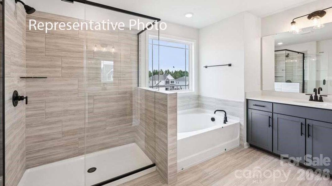 Furnished interior view inside a new home in Laurelbrook, Sherrills Ford (Image 12).