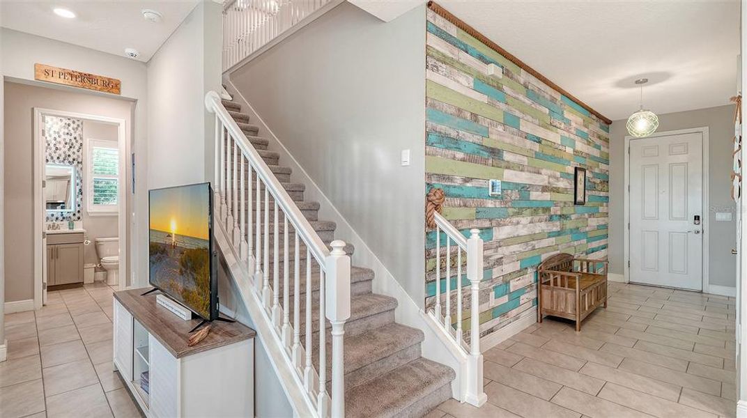 Furnished interior view inside a new home in Star Farms at Lakewood Ranch, Bradenton (Image 18).