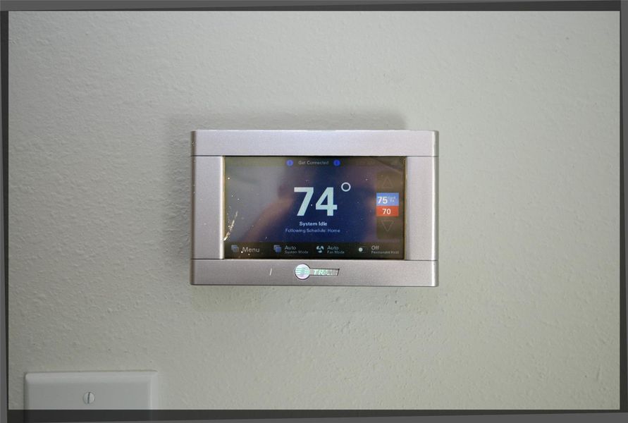 Close-up of interior finishes inside a home in Pedregal, League City (Image 17).